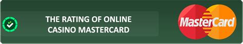 mastercard casinos online